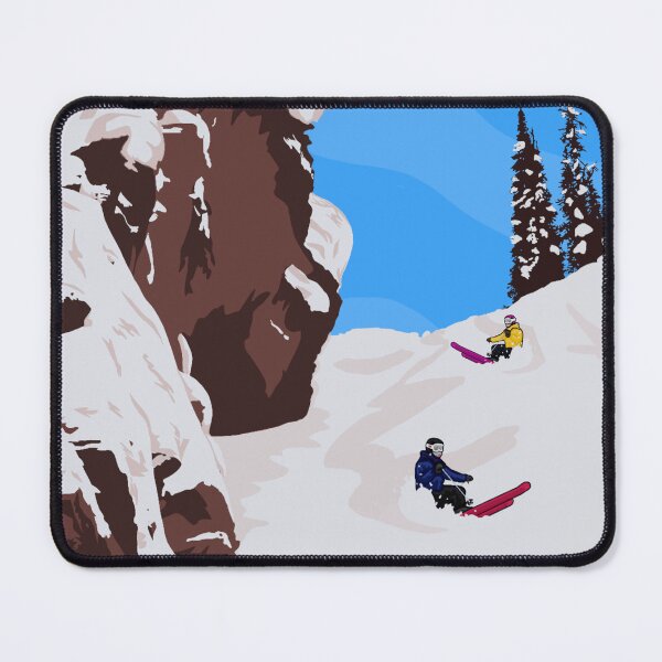 Item preview, Lovers Ski the Lane designed and sold by SkiBumArt.