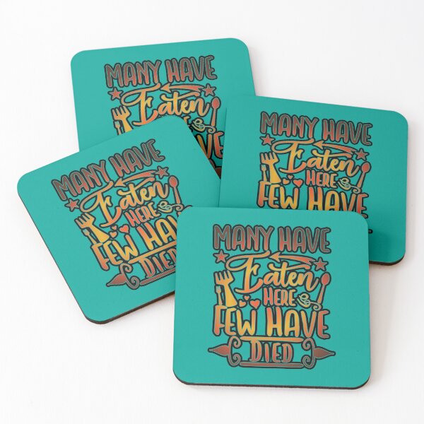 Item preview, Many Have Eaten Here and Few Have Died designed and sold by Alec Buchan.