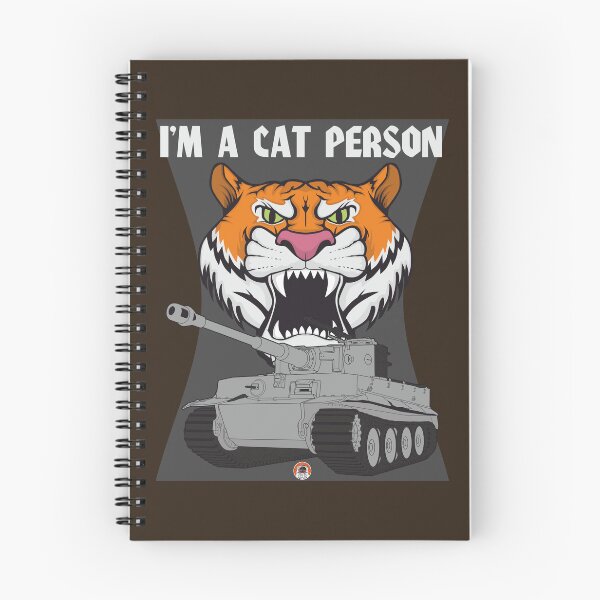 Item preview, Tiger head and tiger tank Im a cat person designed and sold by FAawRay.