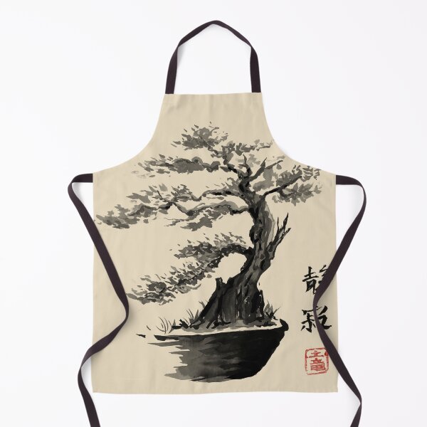 Item preview, Sumi-e Bonsai Tranquility designed and sold by Mogura.