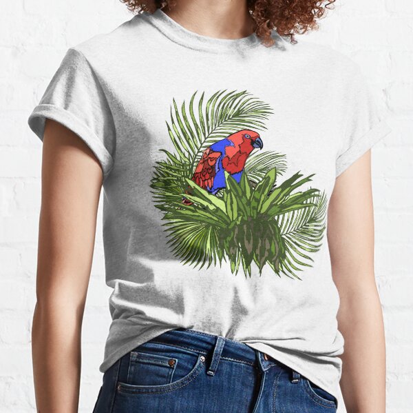 Rainforest Retreat: Eclectus Classic T-Shirt