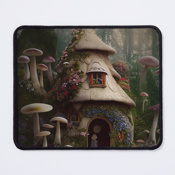 Item preview, Fantasy Fairy Mushroom House designed and sold by NTGUILTY.