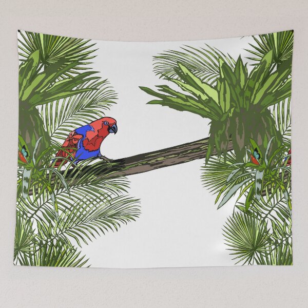 Item preview, Rainforest Retreat: Eclectus designed and sold by Aakheperure.