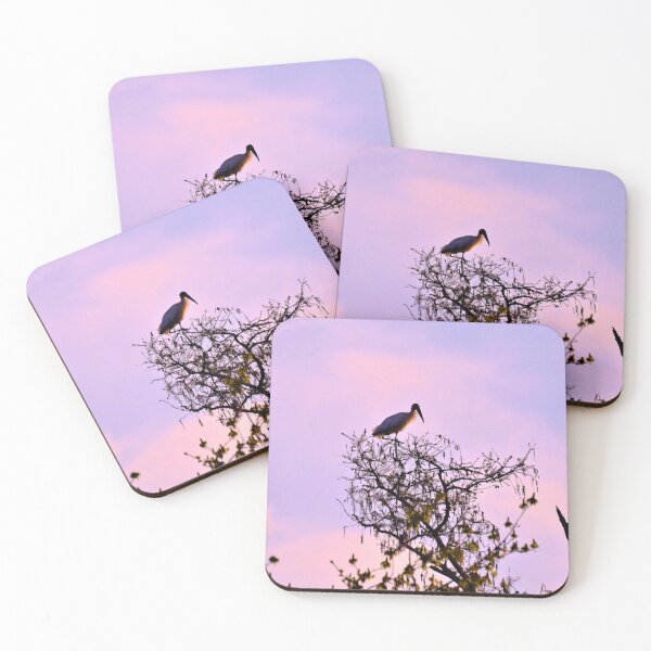Item preview, Wood Stork At Sunrise designed and sold by What I See by Dawne.