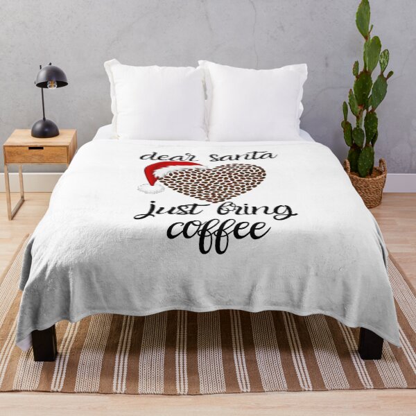 Item preview, dear santa just bring coffee funny Christmas Holiday Coffee designed and sold by H-ALPHA.