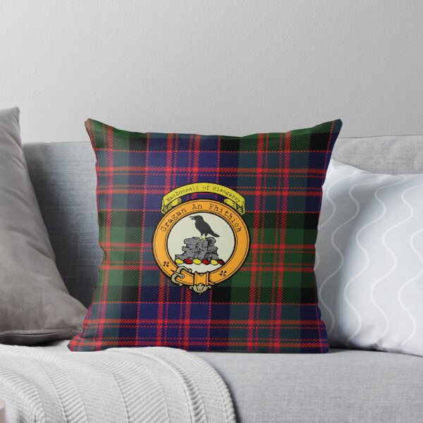 Item preview, MacDonnell of Glengarry Scottish Tartan and Crest designed and sold by BagTown Clans.