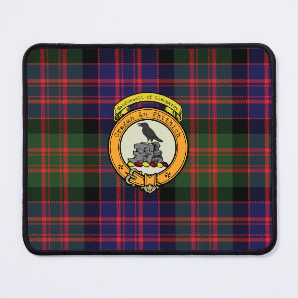 Item preview, MacDonnell of Glengarry Scottish Tartan and Crest designed and sold by BagTown Clans.