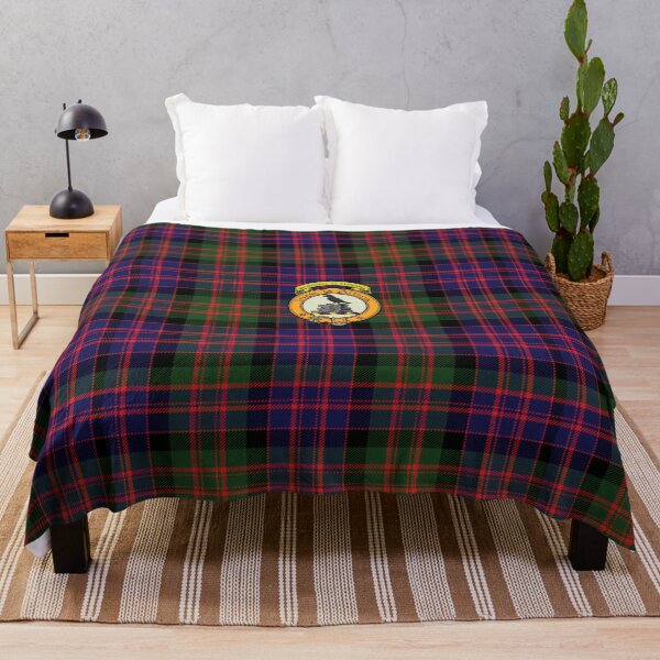 Item preview, MacDonnell of Glengarry Scottish Tartan and Crest designed and sold by BagTown Clans.