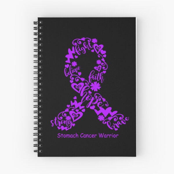 Item preview, Stomach Cancer Warrior - Stomach Cancer Ribbon Strong Hope Believe Fight Faith Brave designed and sold by CansellBar.