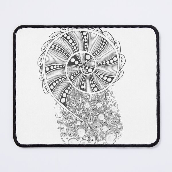 Item preview, Zentangle fantasy sea life designed and sold by Teresa Taylor.