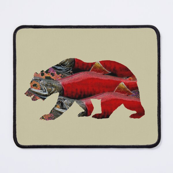 Item preview, Salmon Bear designed and sold by Whisperingpeaks.