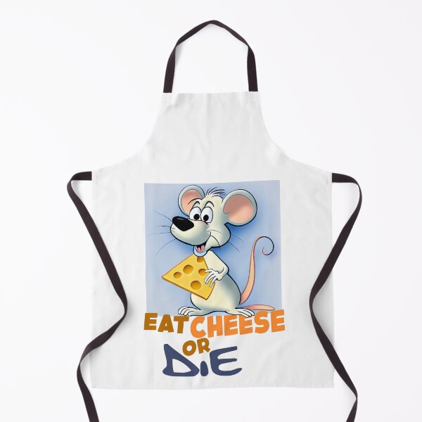 Item preview, come queso o muere | Ratón Gracioso Con Queso designed and sold by KOTOdesign.