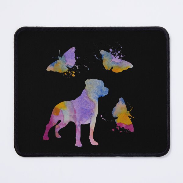 Item preview, Rottweiler Art, Dog Butterfly Art, Dogs And Butterflies designed and sold by BittenByErmines.