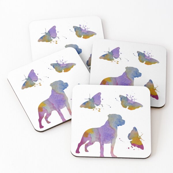 Item preview, Rottweiler Art, Dog Butterfly Art, Dogs And Butterflies designed and sold by BittenByErmines.