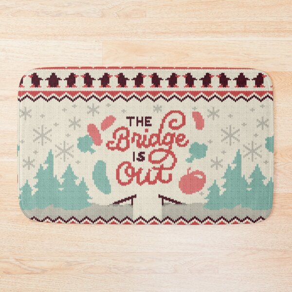 Item preview, The Bridge Is Out Veggies Christmas Sweater designed and sold by polliadesign.