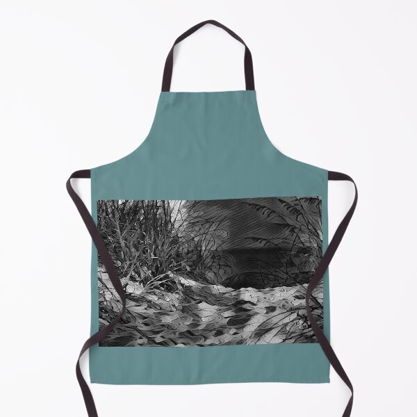 Item preview, The Beach Sea Grass 1 (Black and White) - Art from the Beach Collection - spcreationsco22 designed and sold by SpCreationsCo22.