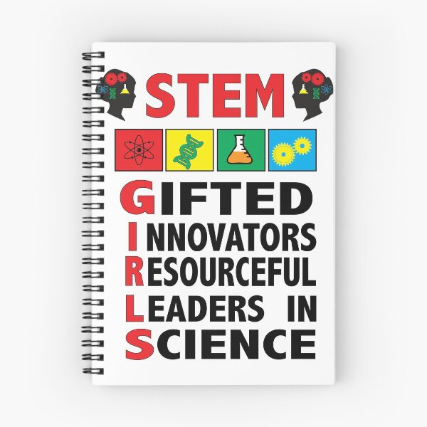 Item preview, Girls In STEM Are Gifted Innovators Leaders Science TShirt designed and sold by KelaEssentials.