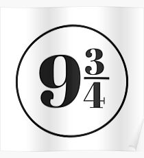Platform Nine and Three Quarters Poster