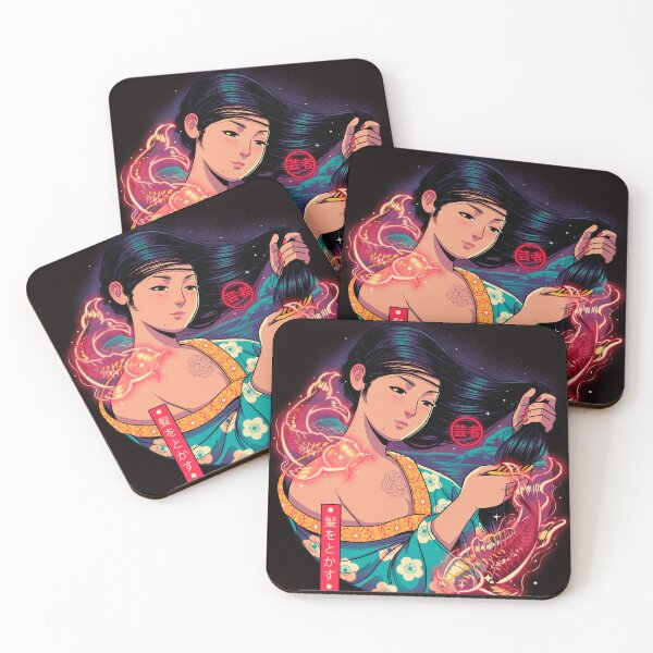 Item preview, Geisha Combing Her Hair  designed and sold by Bruno Mota.