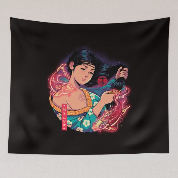 Item preview, Geisha Combing Her Hair  designed and sold by Bruno Mota.