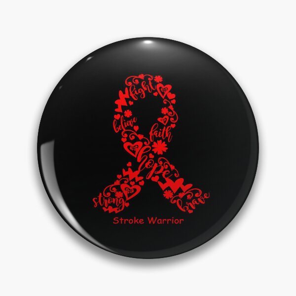 Item preview, Stroke Warrior - Stroke Ribbon Strong Hope Believe Fight Faith Brave designed and sold by CansellBar.