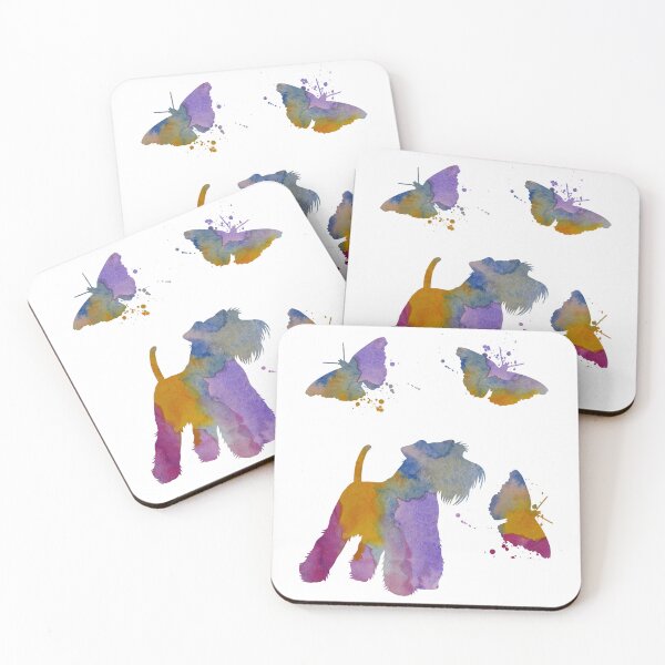Item preview, Schnauzer Art, Dog Butterfly Art, Dogs And Butterflies designed and sold by BittenByErmines.