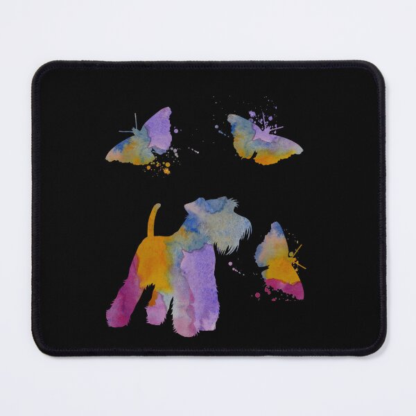 Item preview, Schnauzer Art, Dog Butterfly Art, Dogs And Butterflies designed and sold by BittenByErmines.