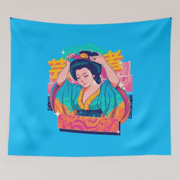 Item preview, Geisha Preparing Coiffure designed and sold by Bruno Mota.