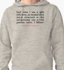 Each time i..."Sonai Sotomoyar" Inspirational Quote Pullover Hoodie