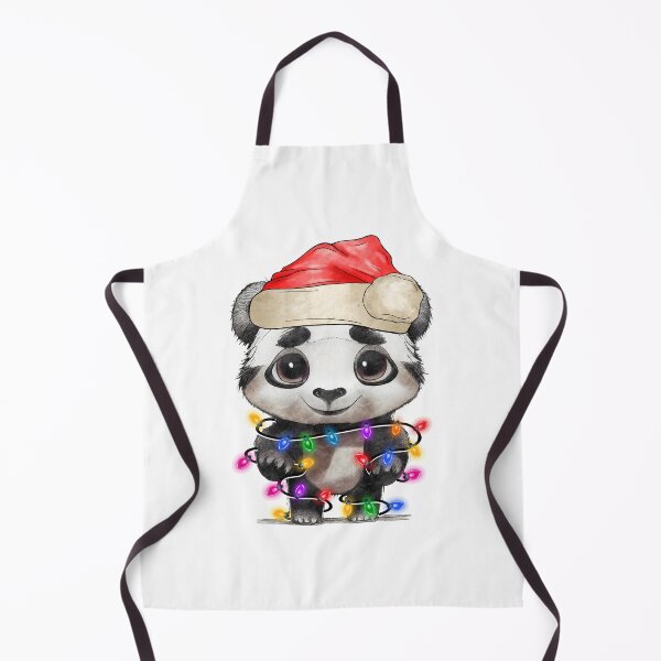 Item preview, Merry Christmas Lights Panda Bear designed and sold by ThisIsMugLife.
