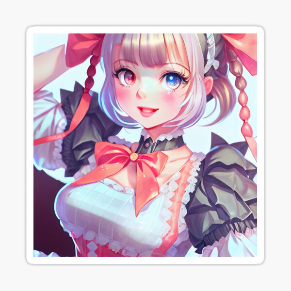 Maid Cafe Aiai No001 Sakura Created By Ai Sticker For Sale By Tage Gallery Redbubble