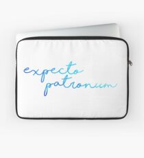 Blue Expecto Patronum Laptop Sleeve