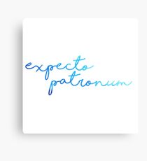 Blue Expecto Patronum Metal Print