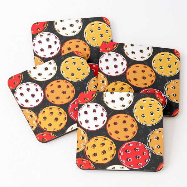 Item preview, Copy of Pickleballs all over pattern designed and sold by EvieWoj.