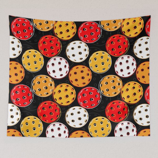 Item preview, Copy of Pickleballs all over pattern designed and sold by EvieWoj.