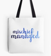 Ombre Mischief Managed Tote Bag