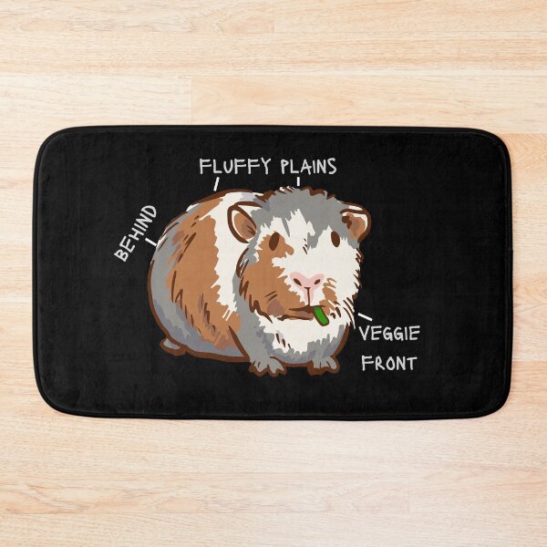 Item preview, Anatomy Of A Guinea Pig With Funny Labels designed and sold by st0n0ga.
