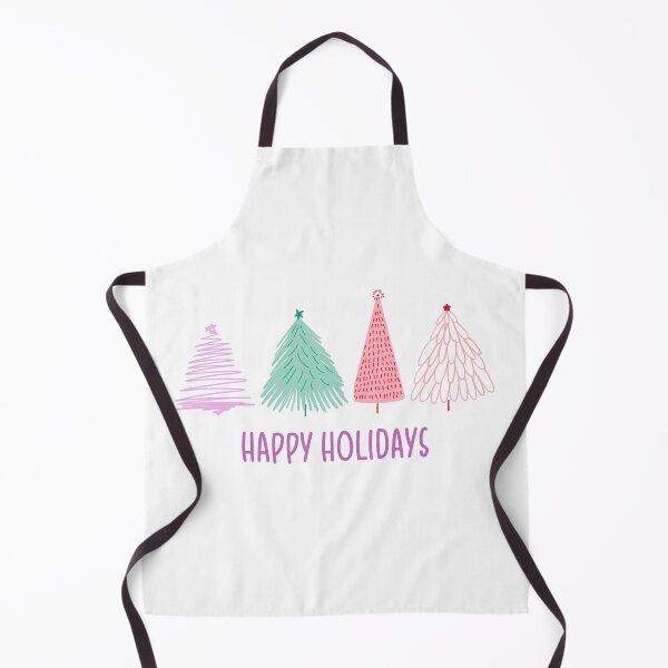 Item preview, Happy Holidays Pastel Trees designed and sold by Loveart60.