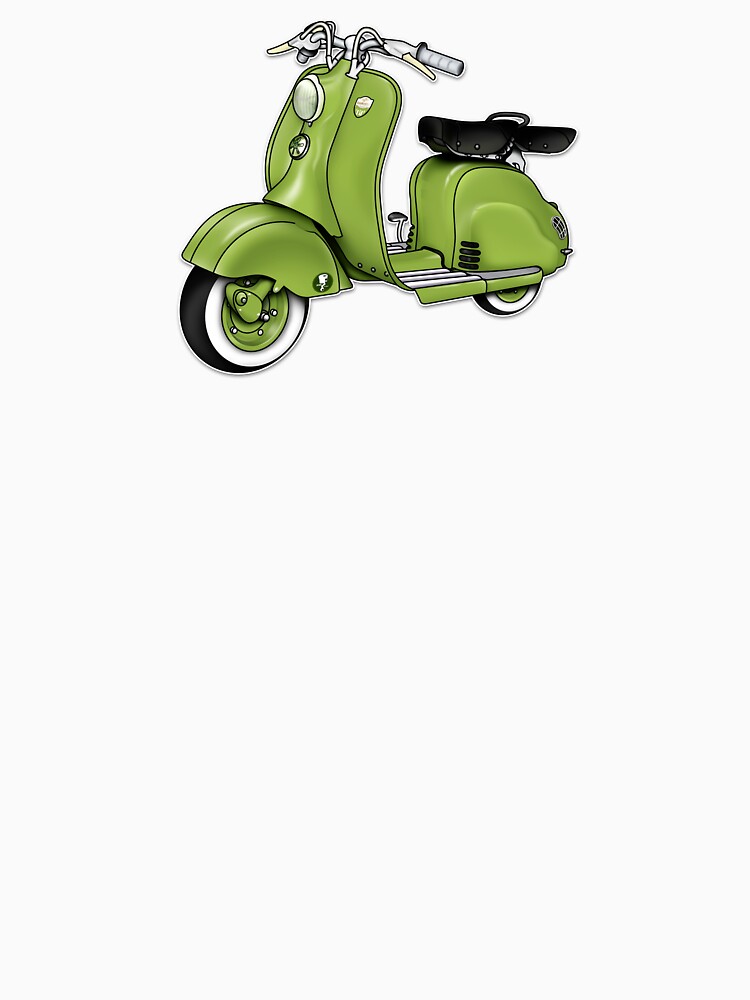 Scooter T-shirts Art: LD 150 - 1955 vintage scooter illustration by yj8dsk57