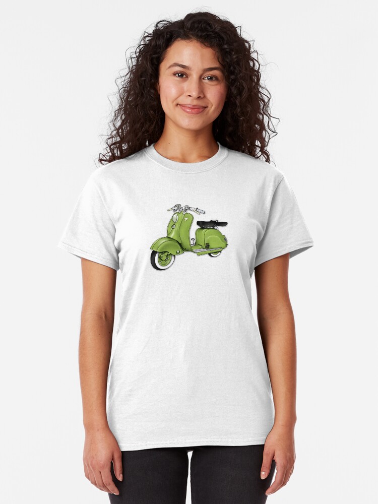 Alternate view of Scooter T-shirts Art: LD 150 - 1955 vintage scooter illustration Classic T-Shirt