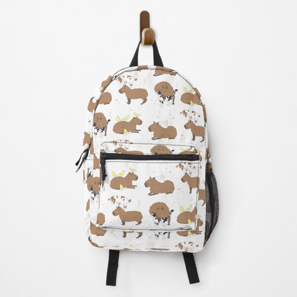 Item preview, Pack of Cute nice capybara cartoon design with animal friends designed and sold by Yarafantasyart.