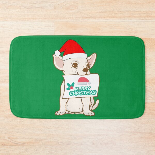 Item preview, Cute Chihuahua with Santa Claus' hat 15 - merry christmas designed and sold by Olivvier.