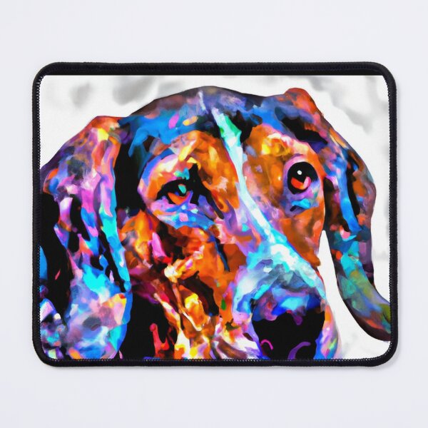 Item preview, Tribal American English Coonhound Dog Art 3 designed and sold by DiatomDesigns.