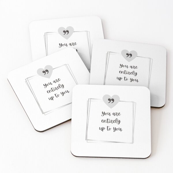 Item preview, Inspirational Quote You Are Entirely Up To You designed and sold by JCL Design Studio.