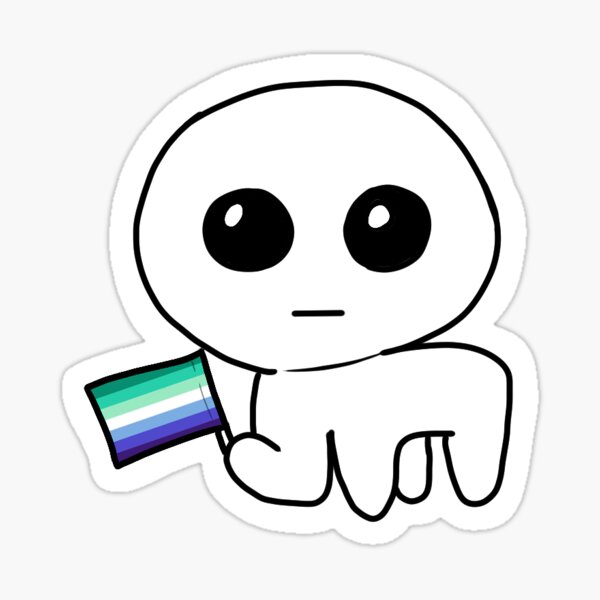 YIPEEE TBH Autism Creature Pride Matt Stickers Gay Trans -  Sweden