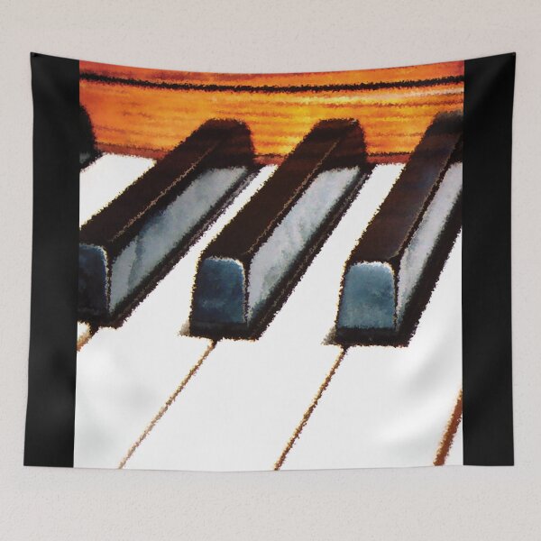 Item preview, Piano - Fine Art Print -  designed and sold by SkyArt2022.