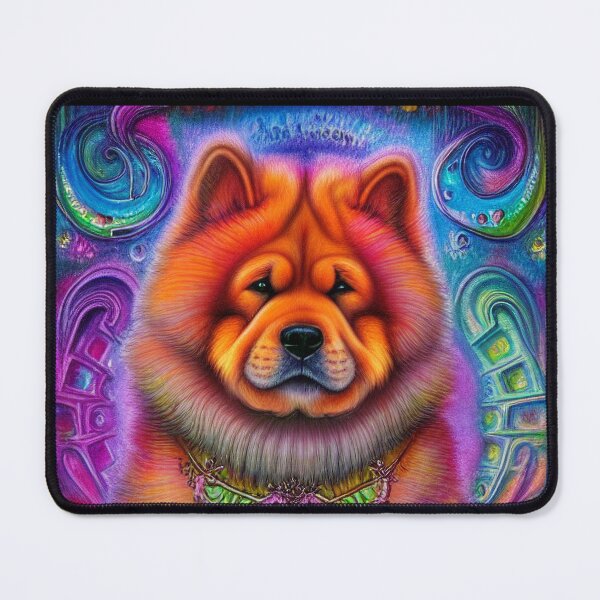 Item preview, Tribal Chow Chow Dog Art 1 designed and sold by DiatomDesigns.