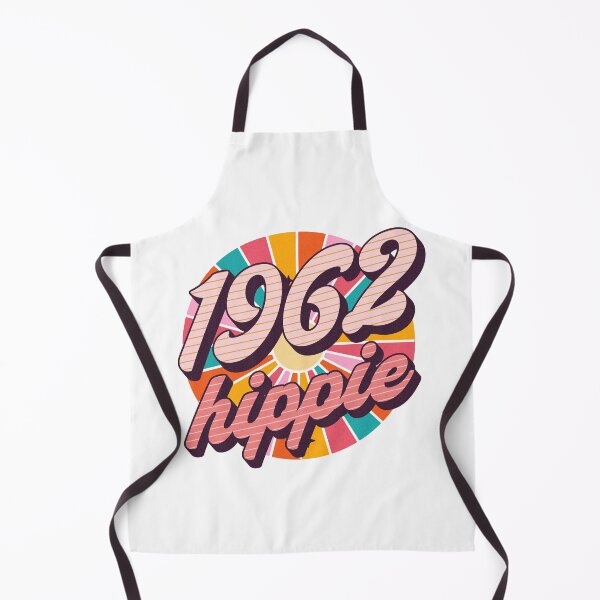 Item preview, 1962 Hippie - Vintage Born In 1962 - Black Friday Gift For 1960s Hippies designed and sold by AlanPhotoArt.