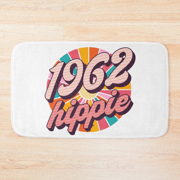 Item preview, 1962 Hippie - Vintage Born In 1962 - Black Friday Gift For 1960s Hippies designed and sold by AlanPhotoArt.