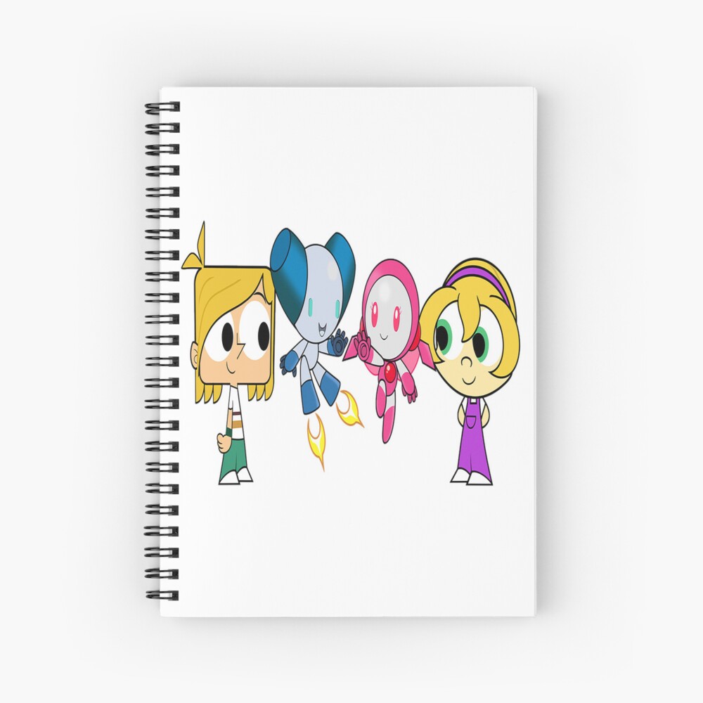 Robotboy Spiral Notebook for Sale by Vegas Cara